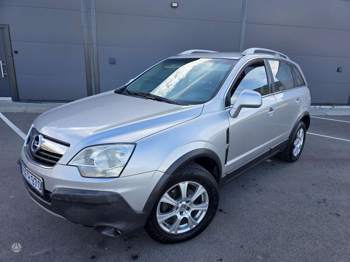 Opel Antara 2007 — rear view