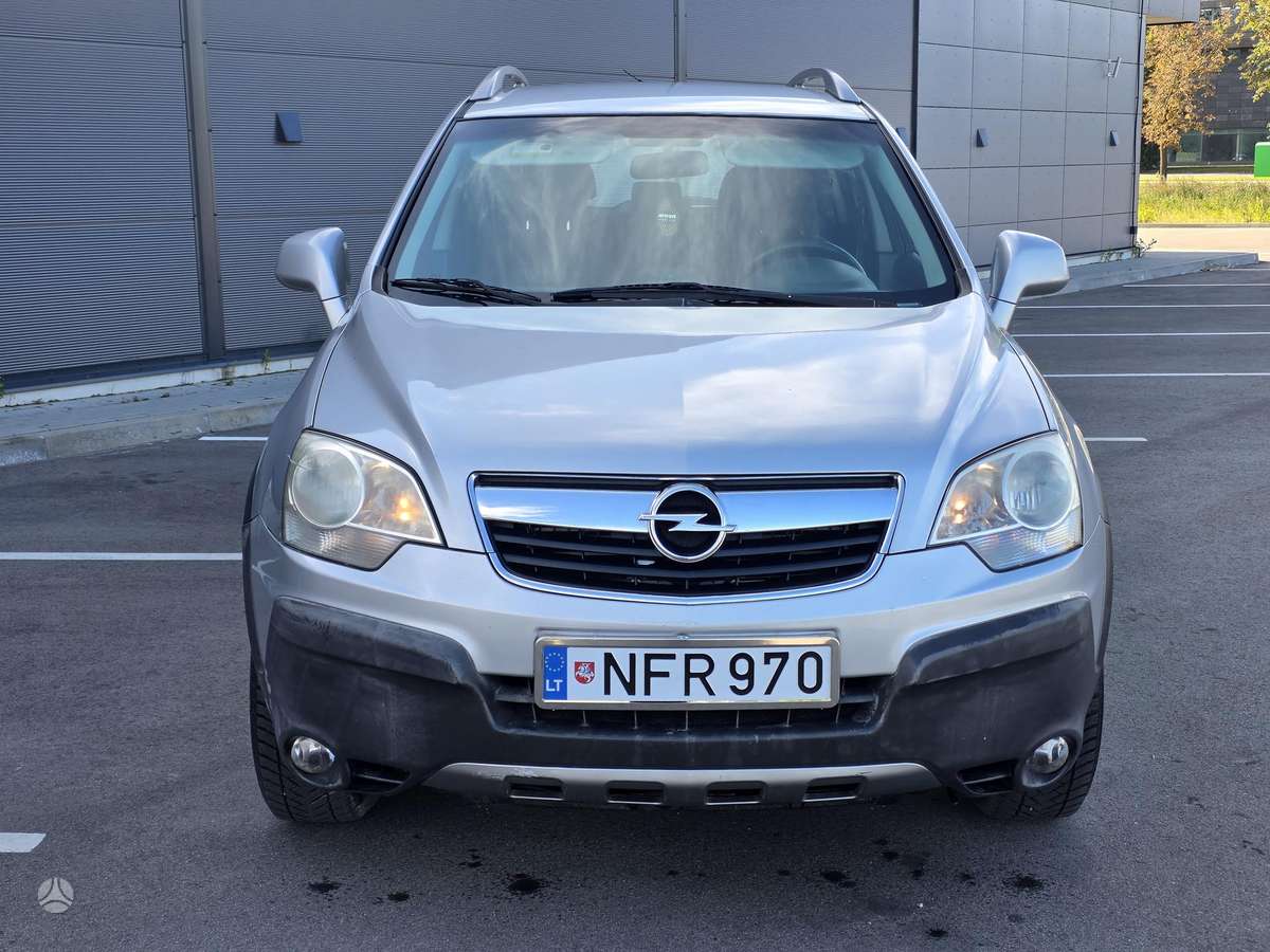 Opel Antara 2007 — interior