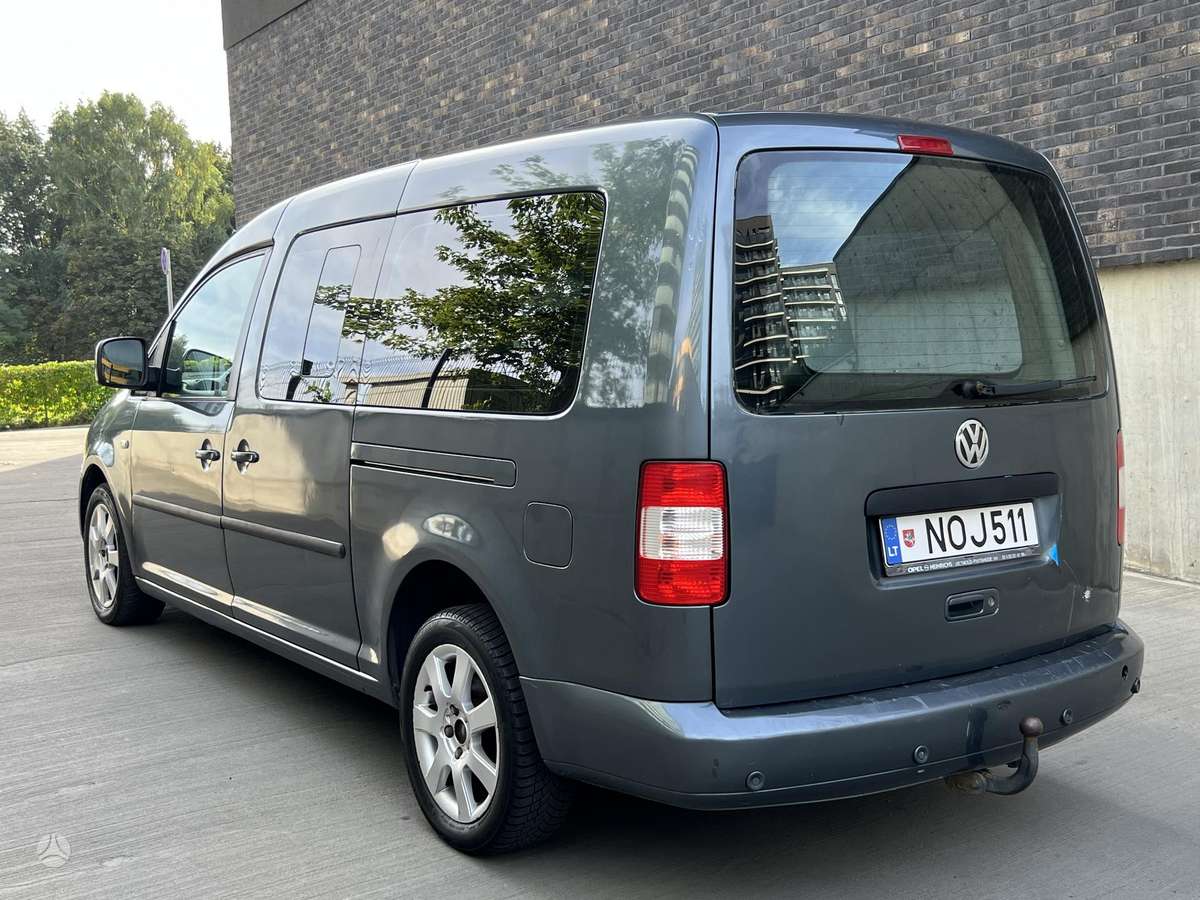 Volkswagen Caddy 2008 — engine 1900 cm³, 105 HP (77kW)