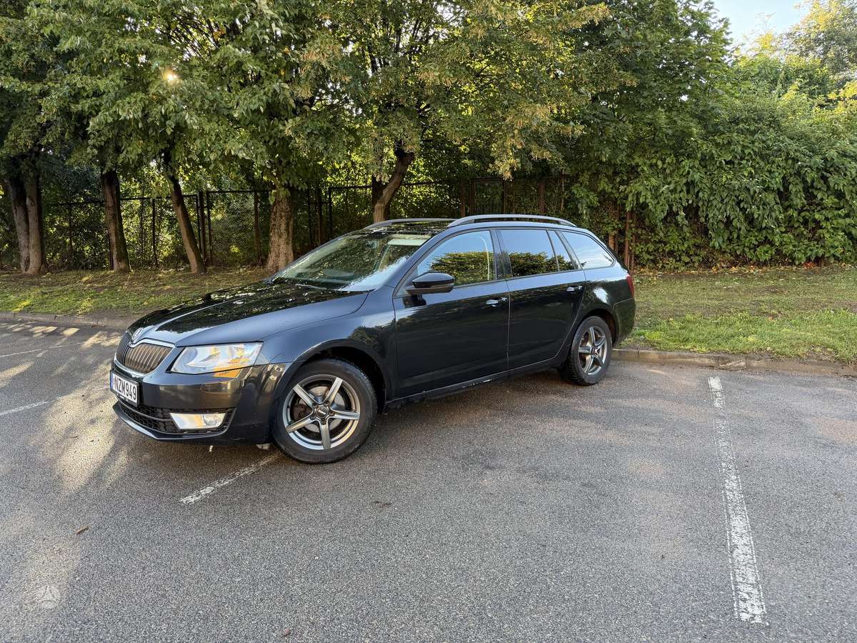 Skoda Octavia 2014 — вигляд ззаду