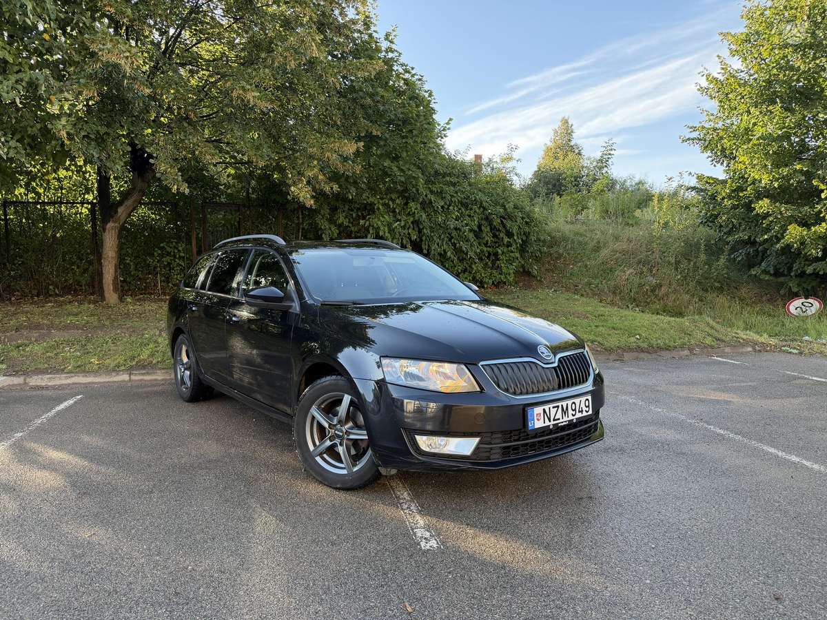 Skoda Octavia 2014 — салон