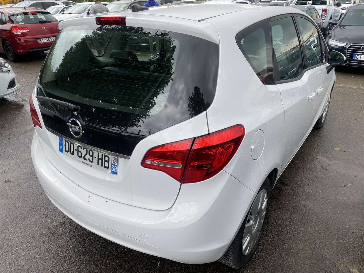 Opel Meriva 2015 — engine 1598 cm³, 95 HP (70kW)