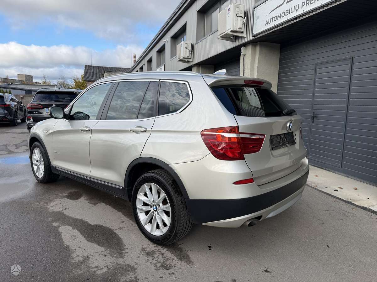 BMW X3 2012 — engine 1995 cm³, 163 HP (120kW)