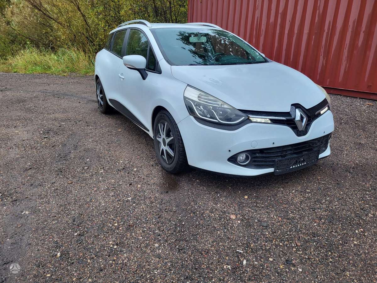 Renault Clio 2014 — вигляд ззаду