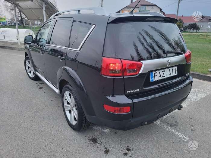 Peugeot 4007 2008 — engine 2179 cm³, 156 HP (115kW)