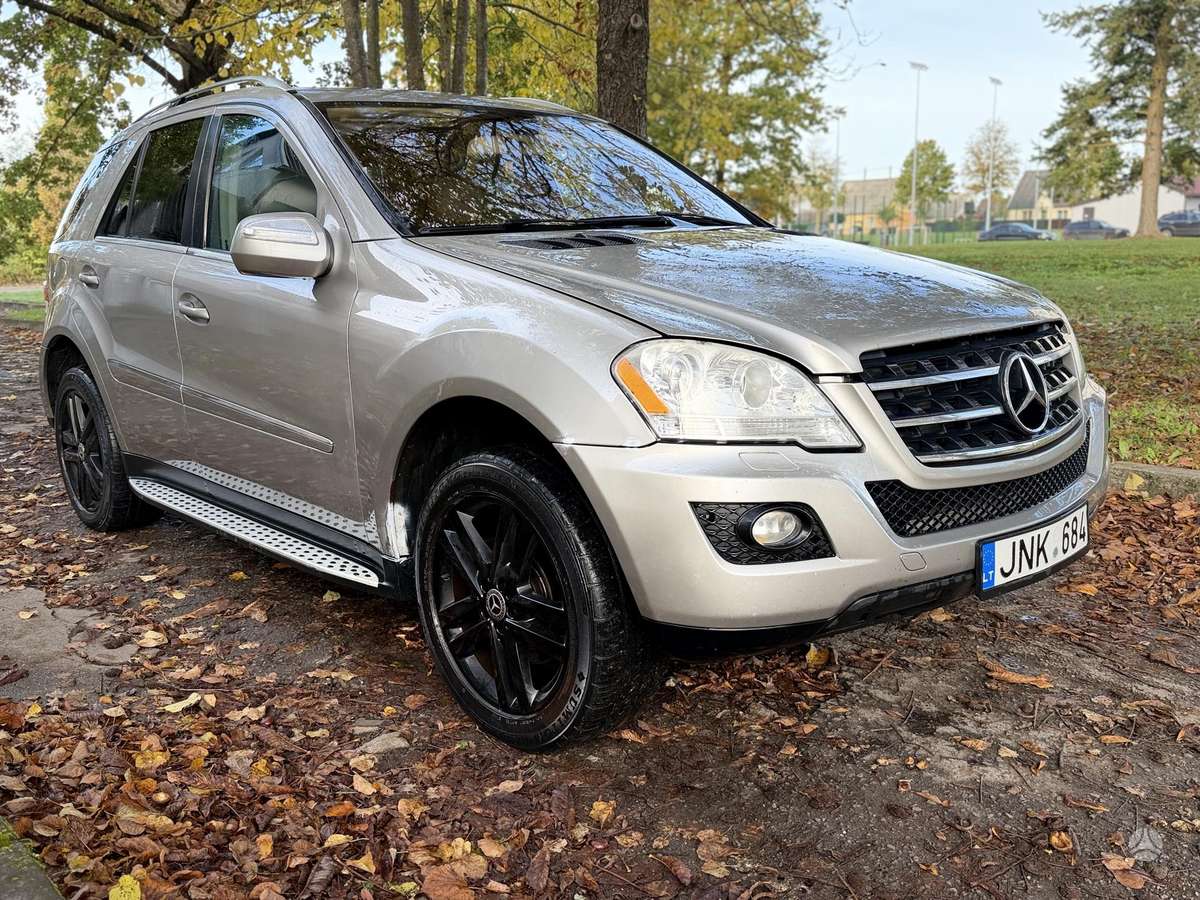 Mercedes-Benz ML350 2009 — engine 3498 cm³, 272 HP (200kW)