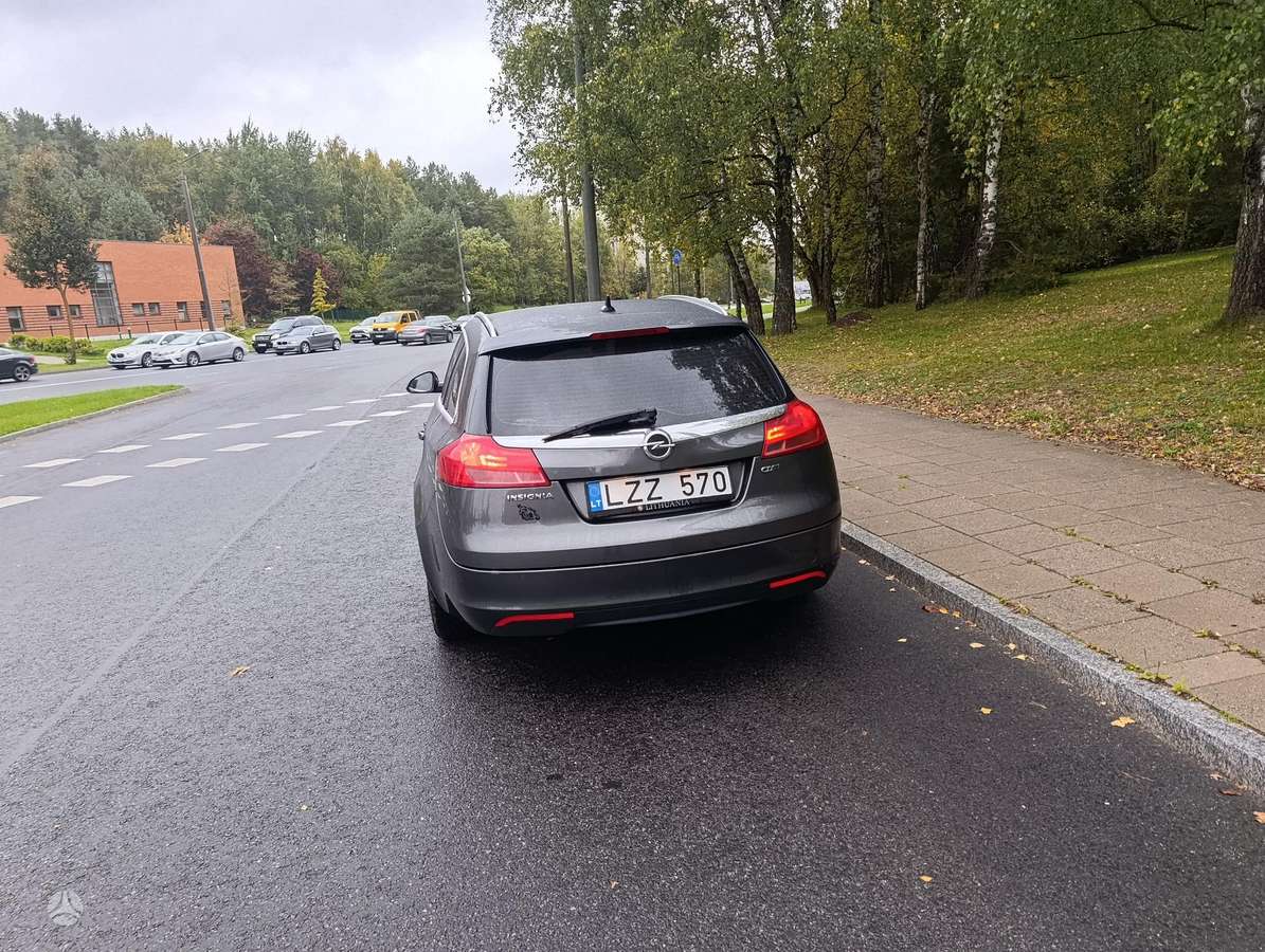 Opel Insignia 2009 — rear view