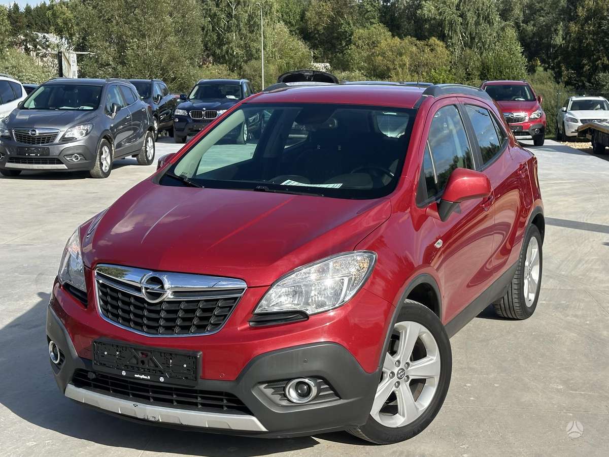 Opel Mokka 2013 — rear view