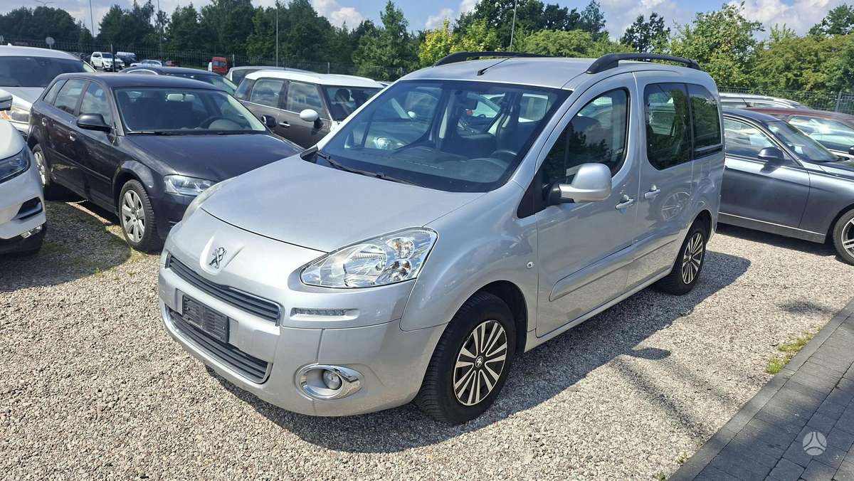 Peugeot Partner 2012 — engine 1560 cm³, 116 HP (85kW)