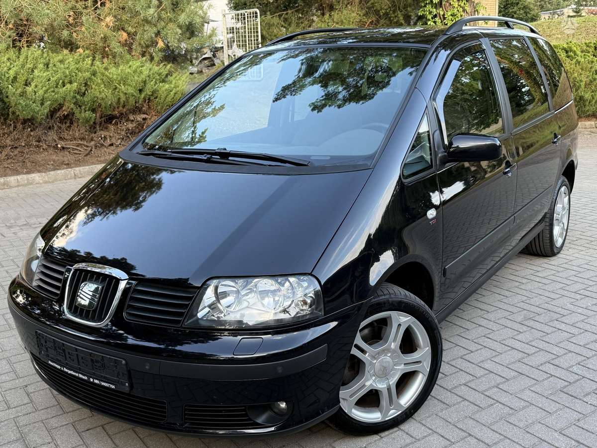 Seat Alhambra 2008 — вигляд ззаду