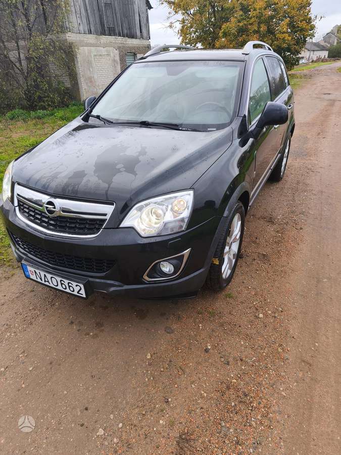 Opel Antara 2013 — interior