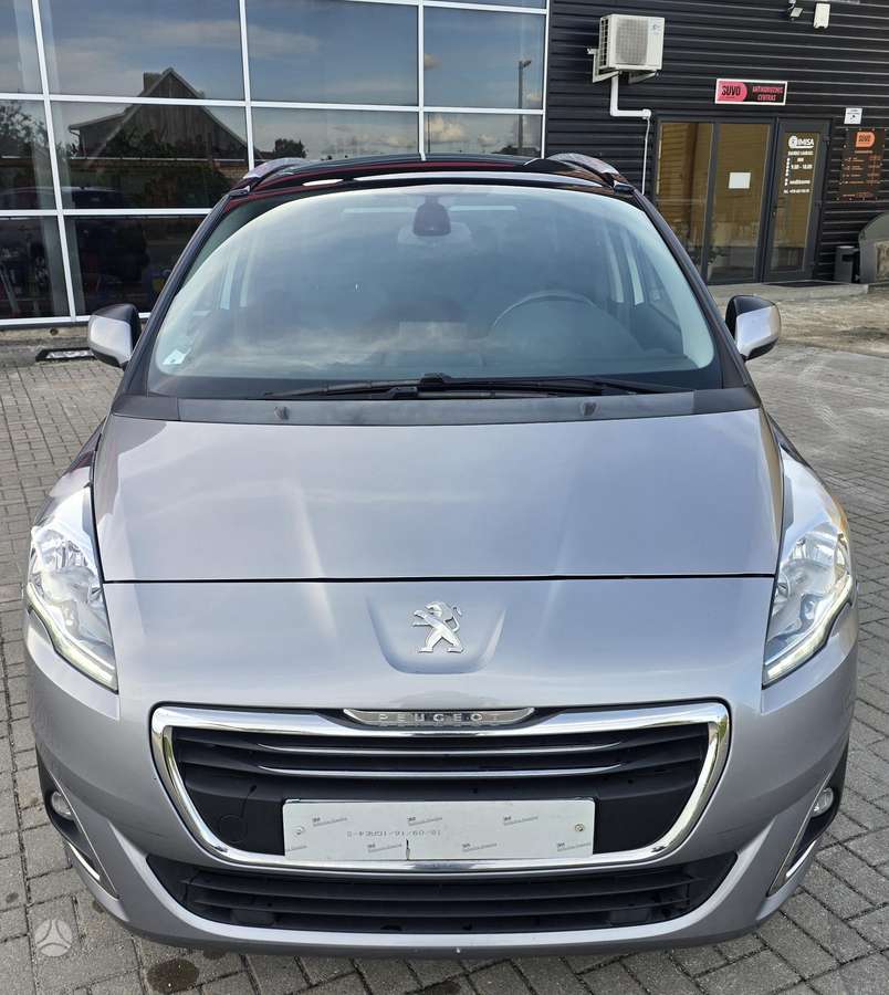 Peugeot 5008 2014 — engine 1560 cm³, 114 HP (84kW)