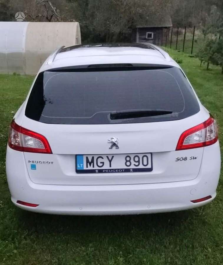 Peugeot 508 2011 — engine 1598 cm³, 156 HP (115kW)