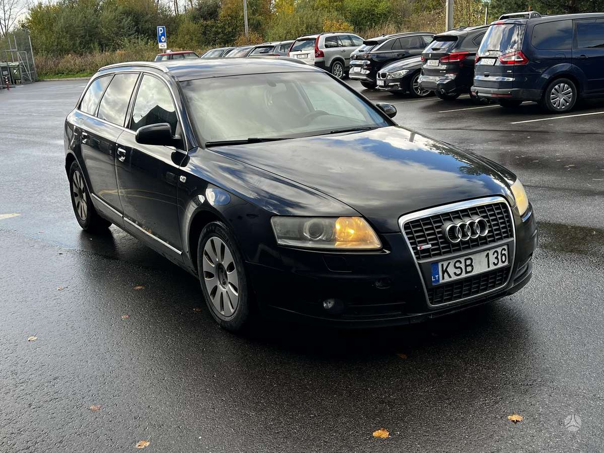 Audi A6 2008 — вигляд ззаду