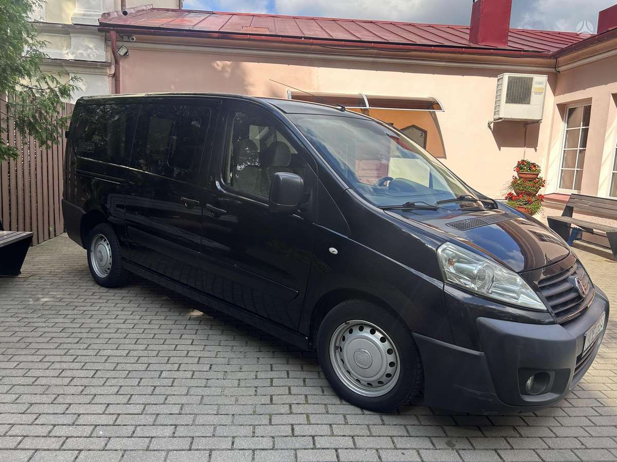 Fiat Scudo 2014 — вигляд ззаду