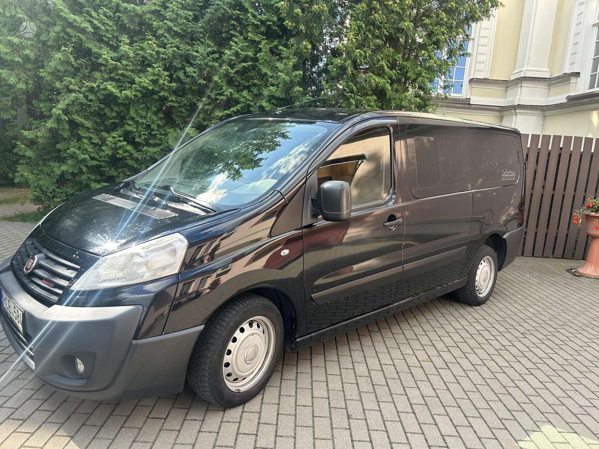 Fiat Scudo 2014 — салон