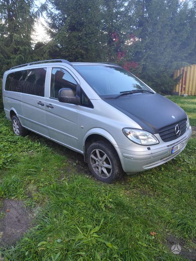 Mercedes-Benz Vito 2009 — rear view