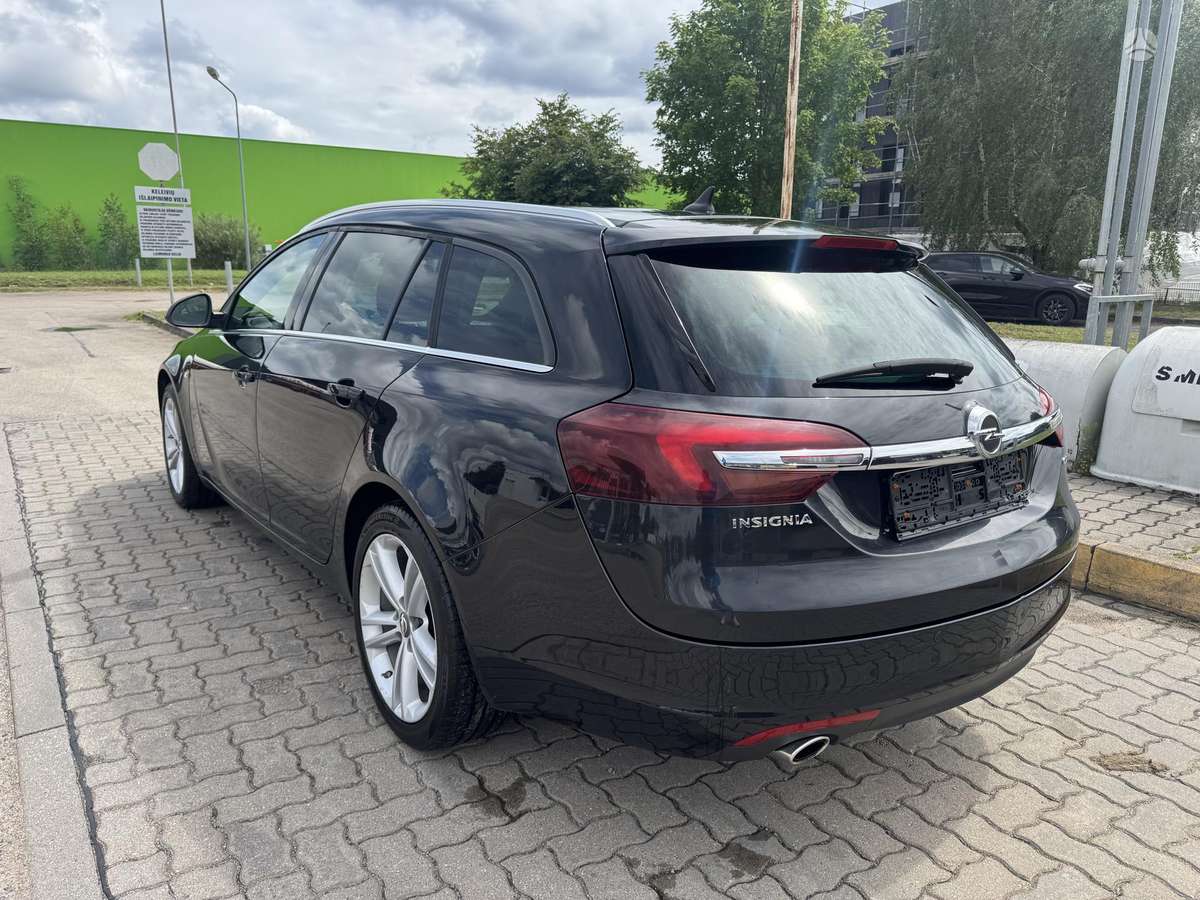 Opel Insignia 2015 — engine 1956 cm³, 170 HP (125kW)