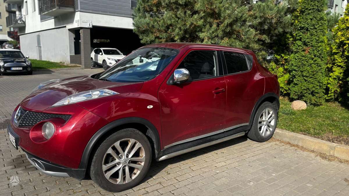 Nissan Juke 2011 — вигляд ззаду