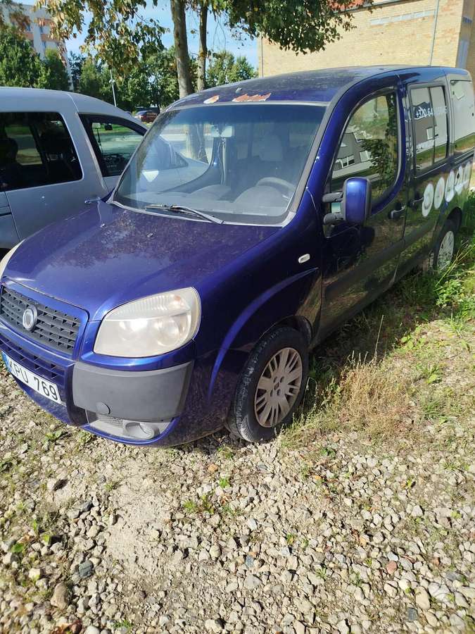 Fiat Doblo 2009 — авто для ЗСУ з Європи