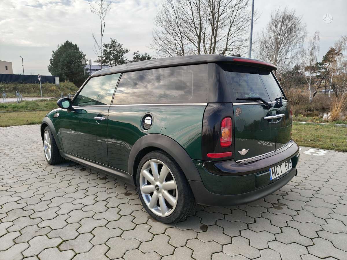 Mini Clubman 2008 — engine 1560 cm³, 109 HP (80kW)