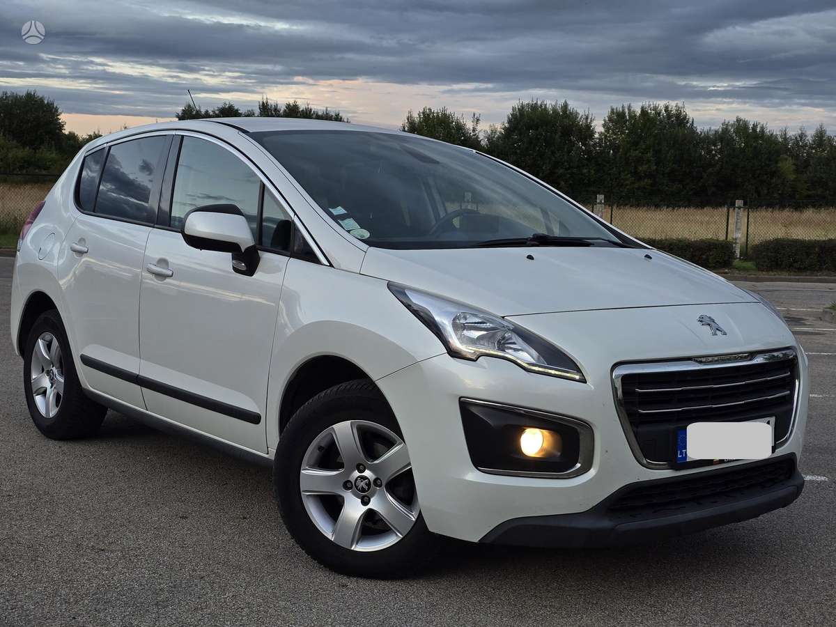 Peugeot 3008 2015 — engine 1560 cm³, 114 HP (84kW)