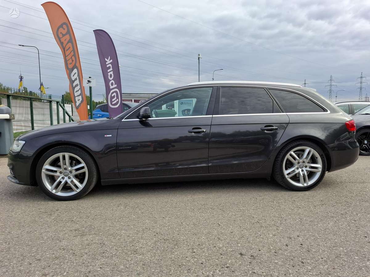 Audi A4 2013 — вигляд ззаду