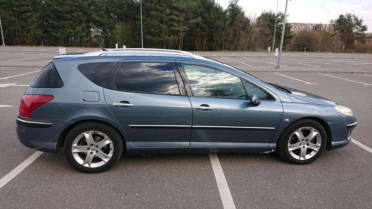 Peugeot 407 2006 — салон