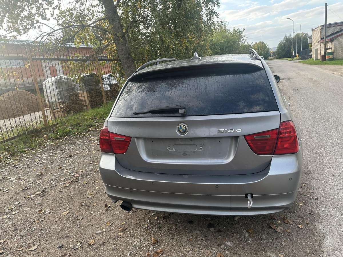 BMW 318 2009 — вигляд ззаду