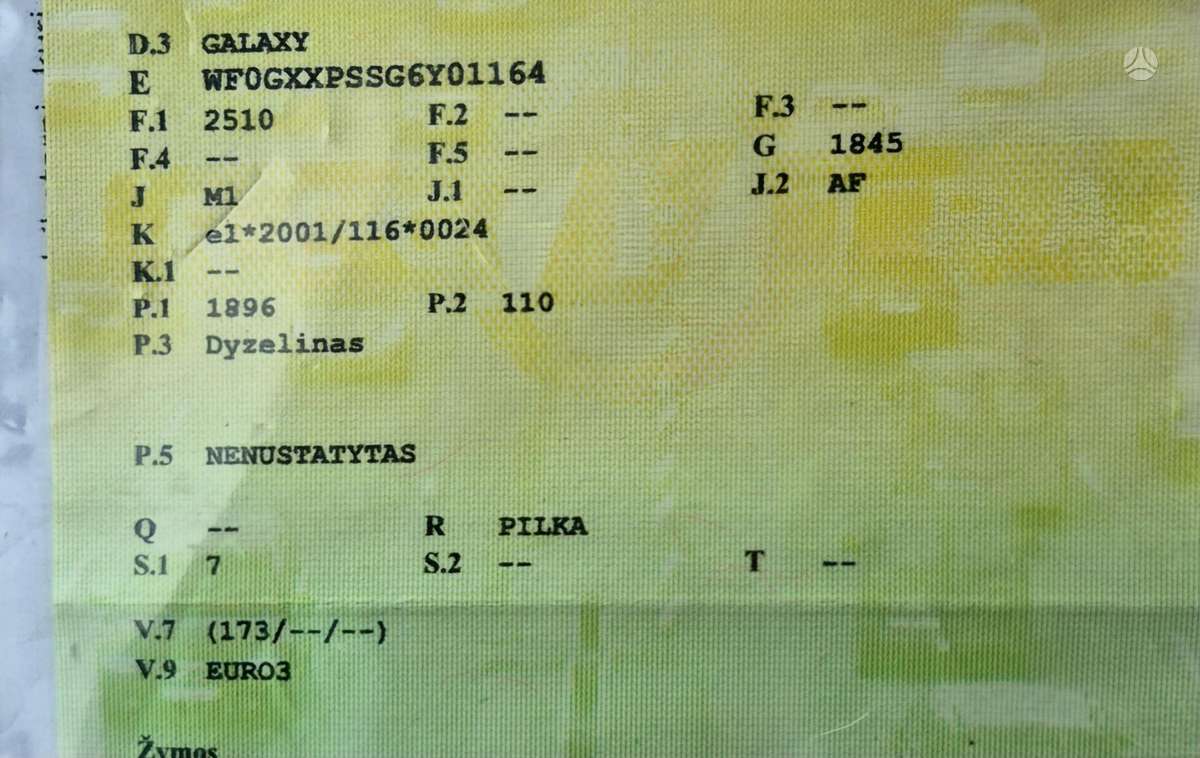 Ford Galaxy 2006 — photo 22