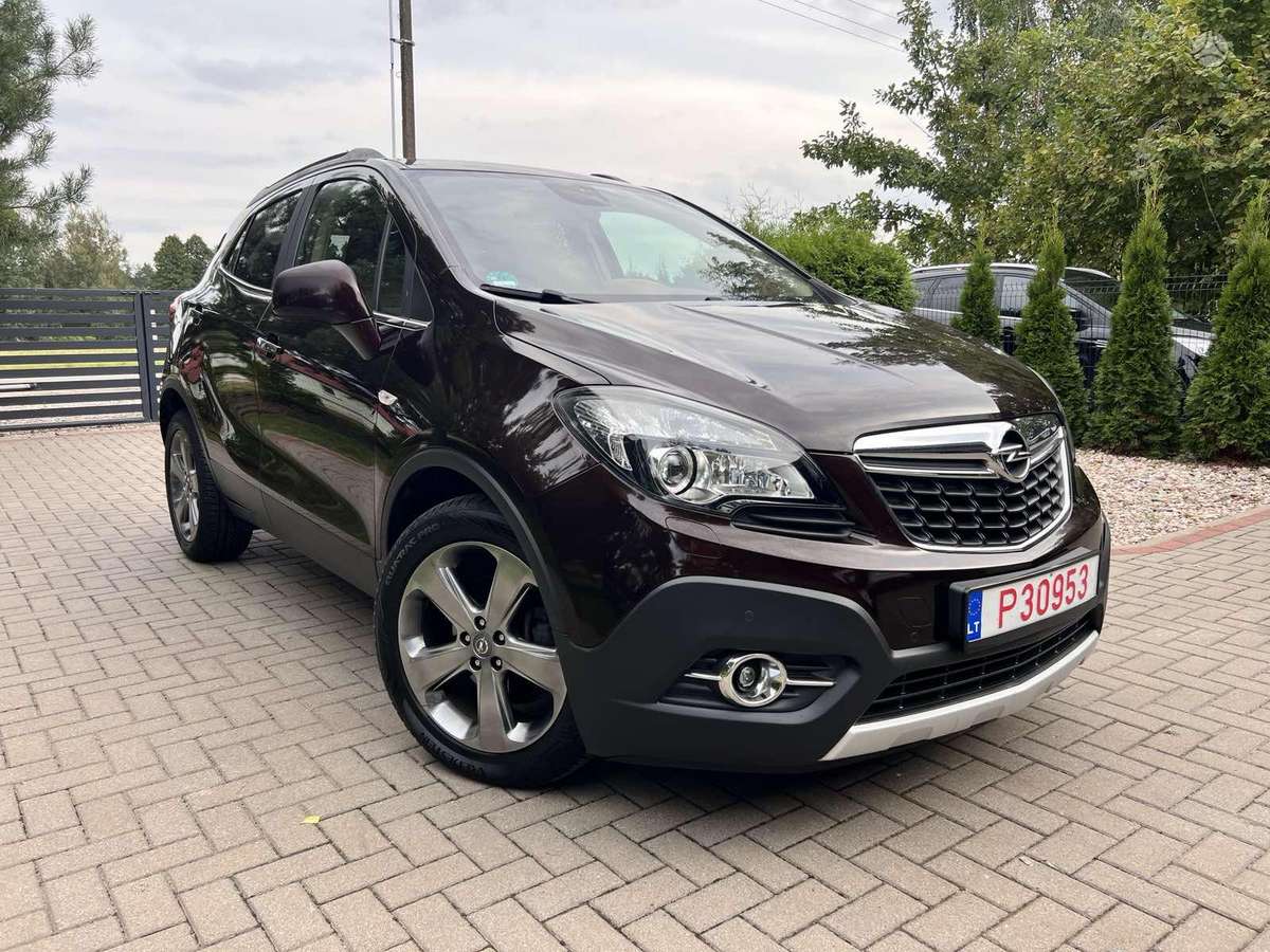 Opel Mokka 2014 — interior