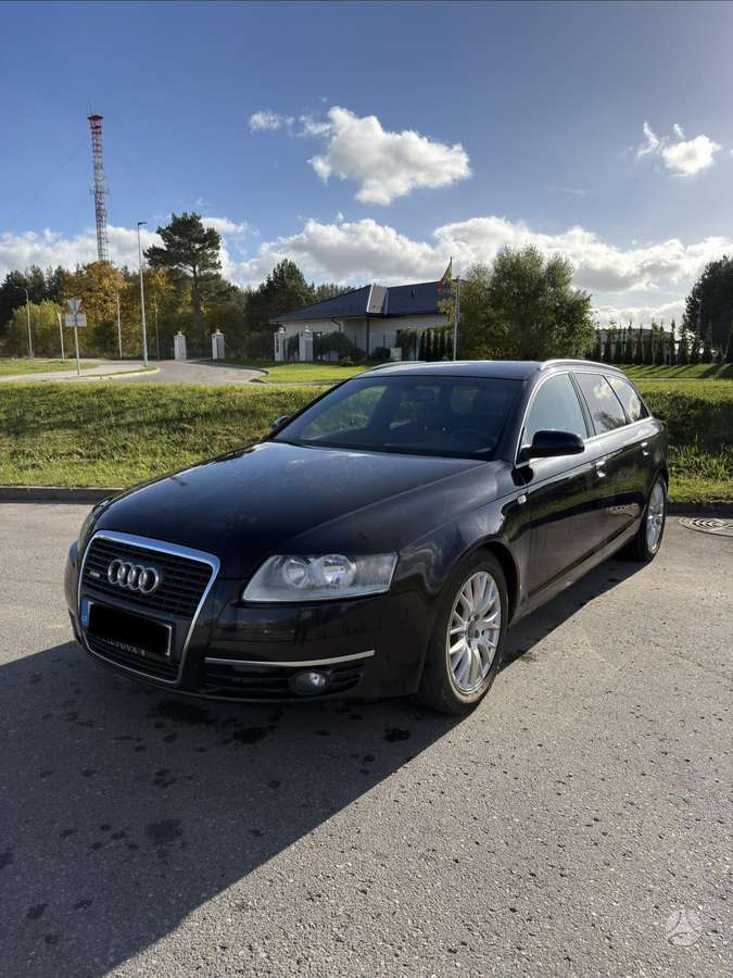 Audi A6 2007 — вигляд ззаду