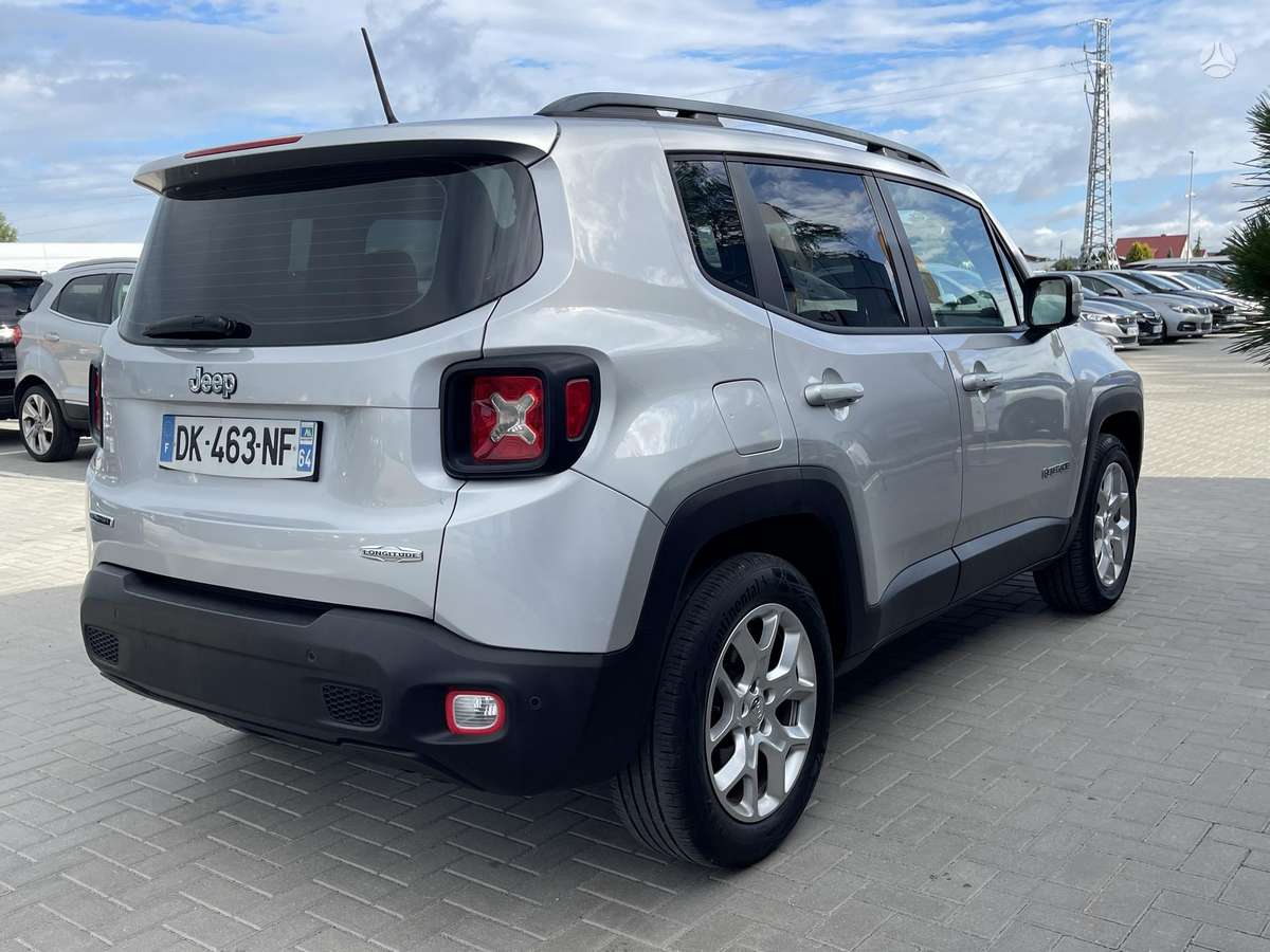 Jeep Renegade 2014 — двигун 1598 cm³, 120 HP (88kW)
