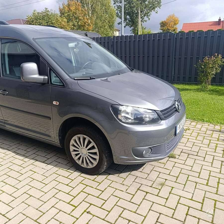 Volkswagen Caddy 2012 — engine 1600 cm³, 102 HP (75kW)