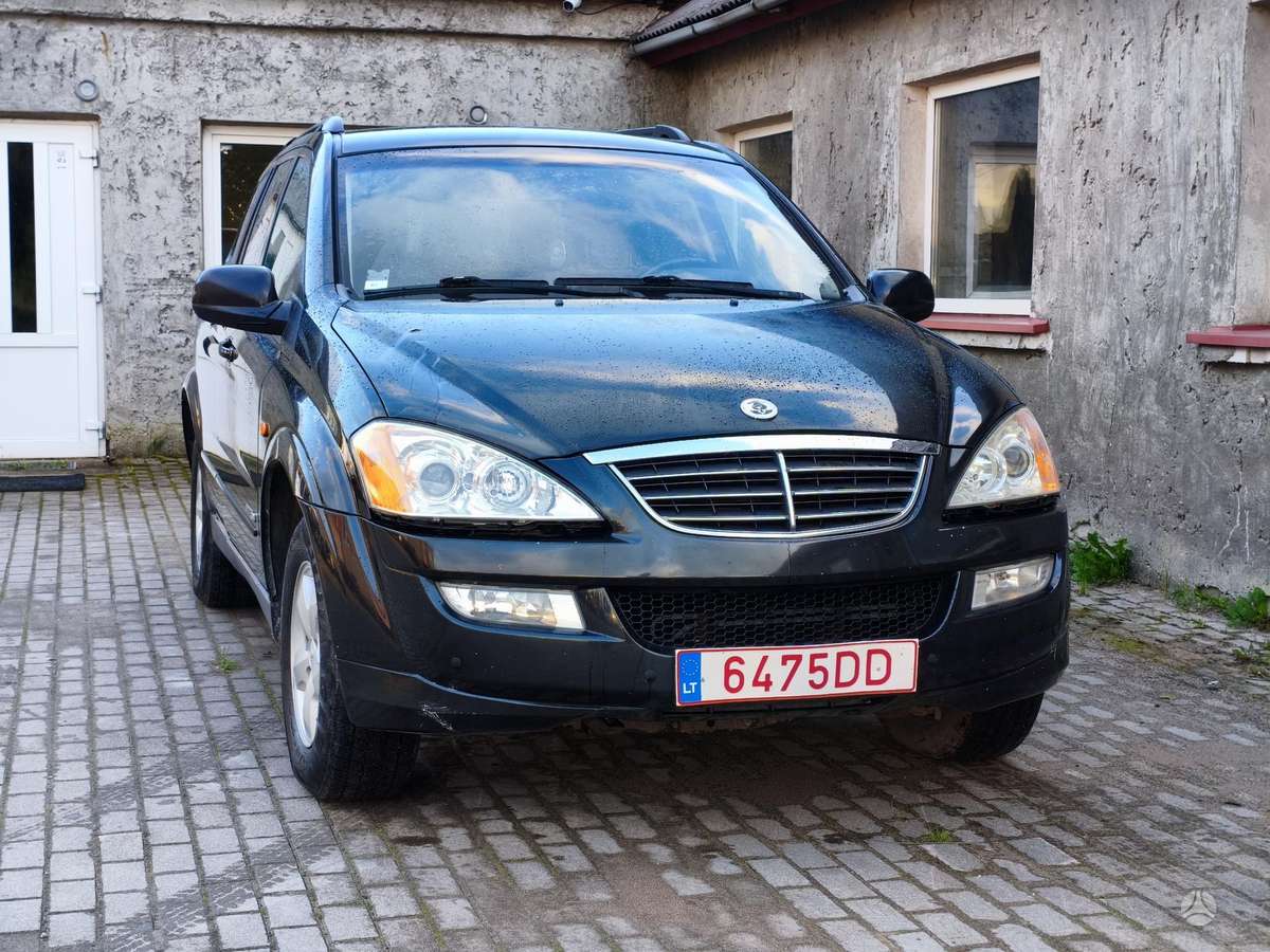 SsangYong Kyron 2007 — вигляд ззаду