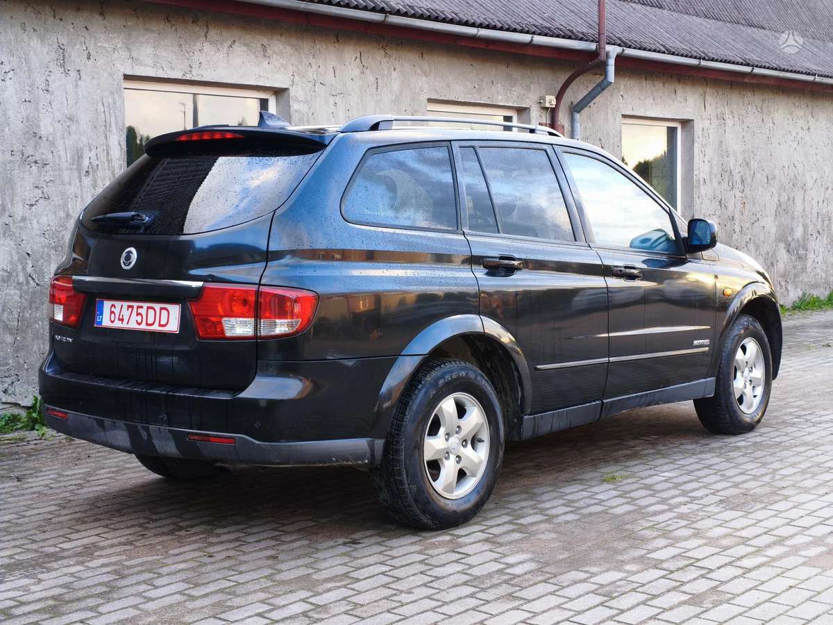 SsangYong Kyron 2007 — двигун 2696 cm³, 165 HP (121kW)
