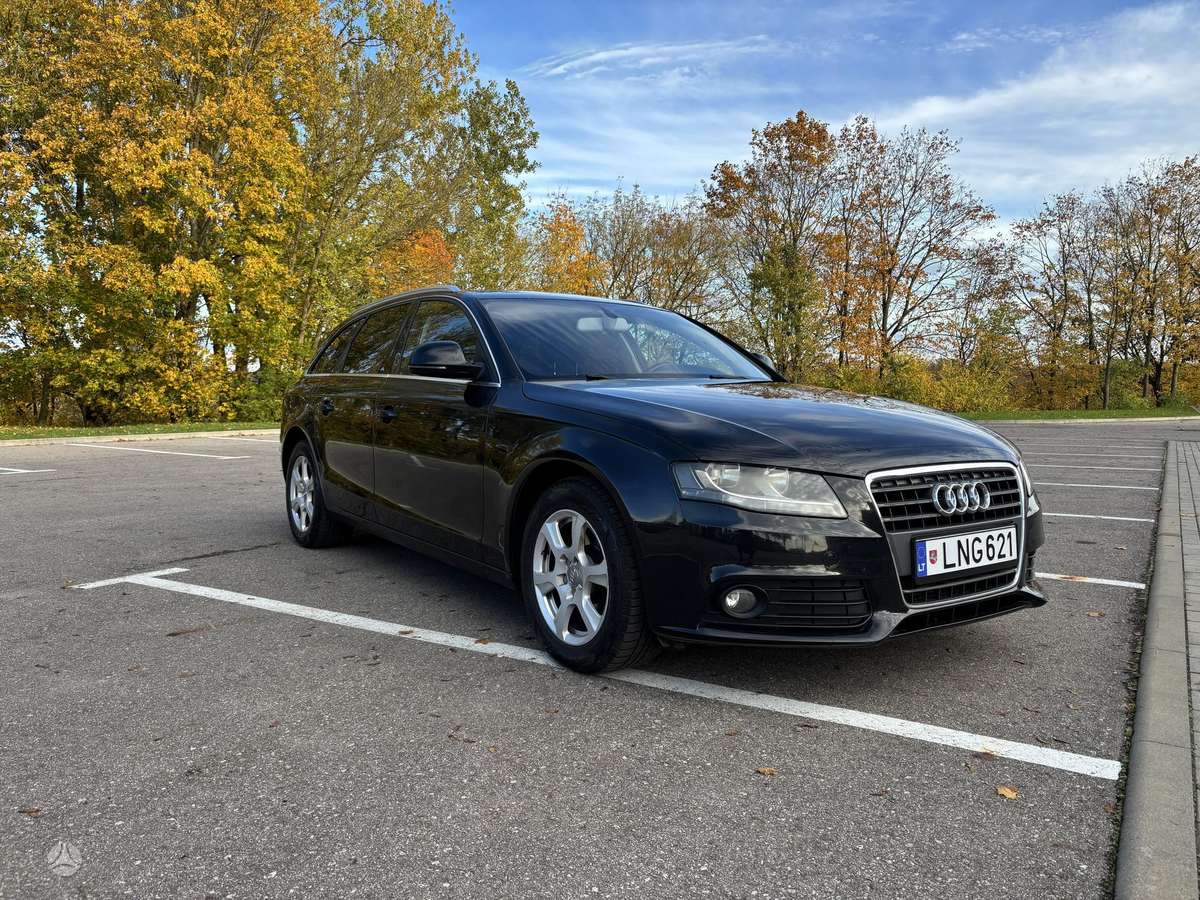 Audi A4 2008 — вигляд ззаду