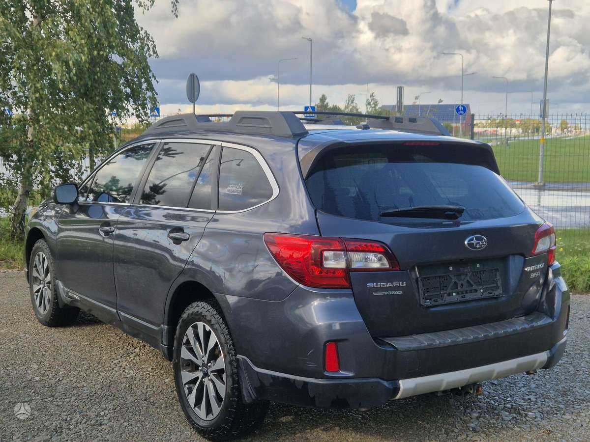 Subaru Outback 2015 — engine 3600 cm³, 260 HP (191kW)