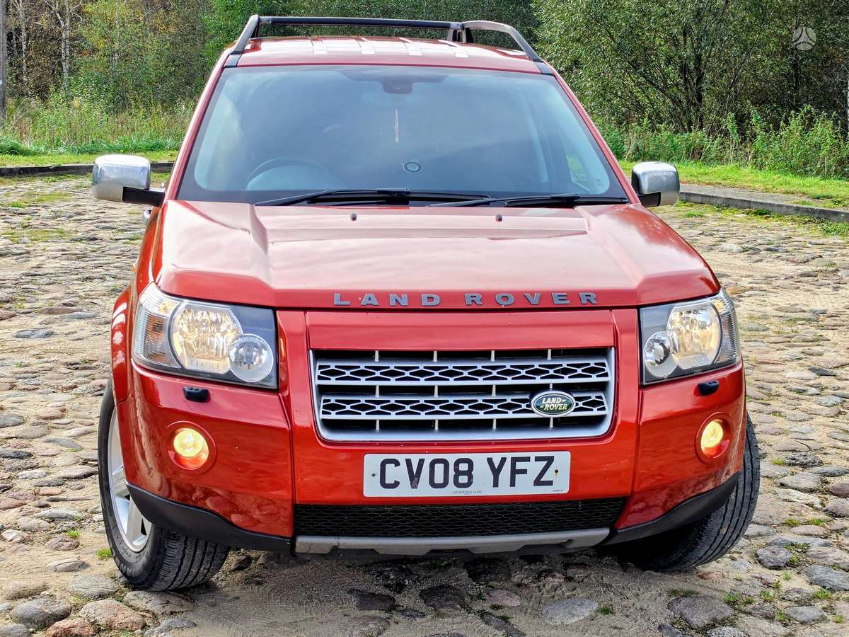 Land Rover 2008 — вигляд ззаду
