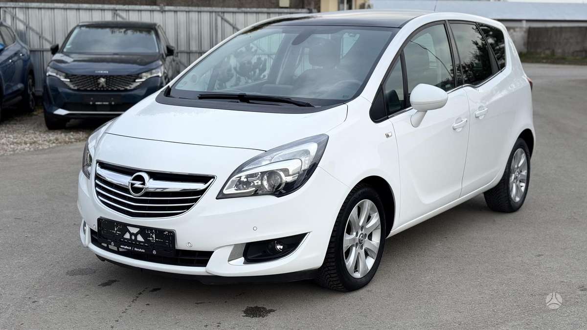 Opel Meriva 2015 — interior