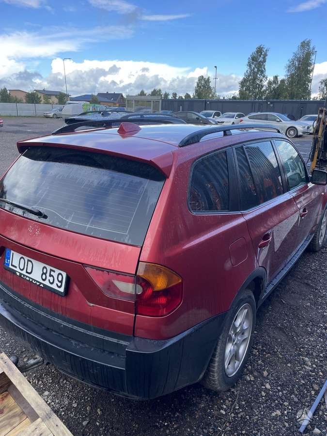 BMW X3 2004 — engine 2993 cm³, 204 HP (150kW)