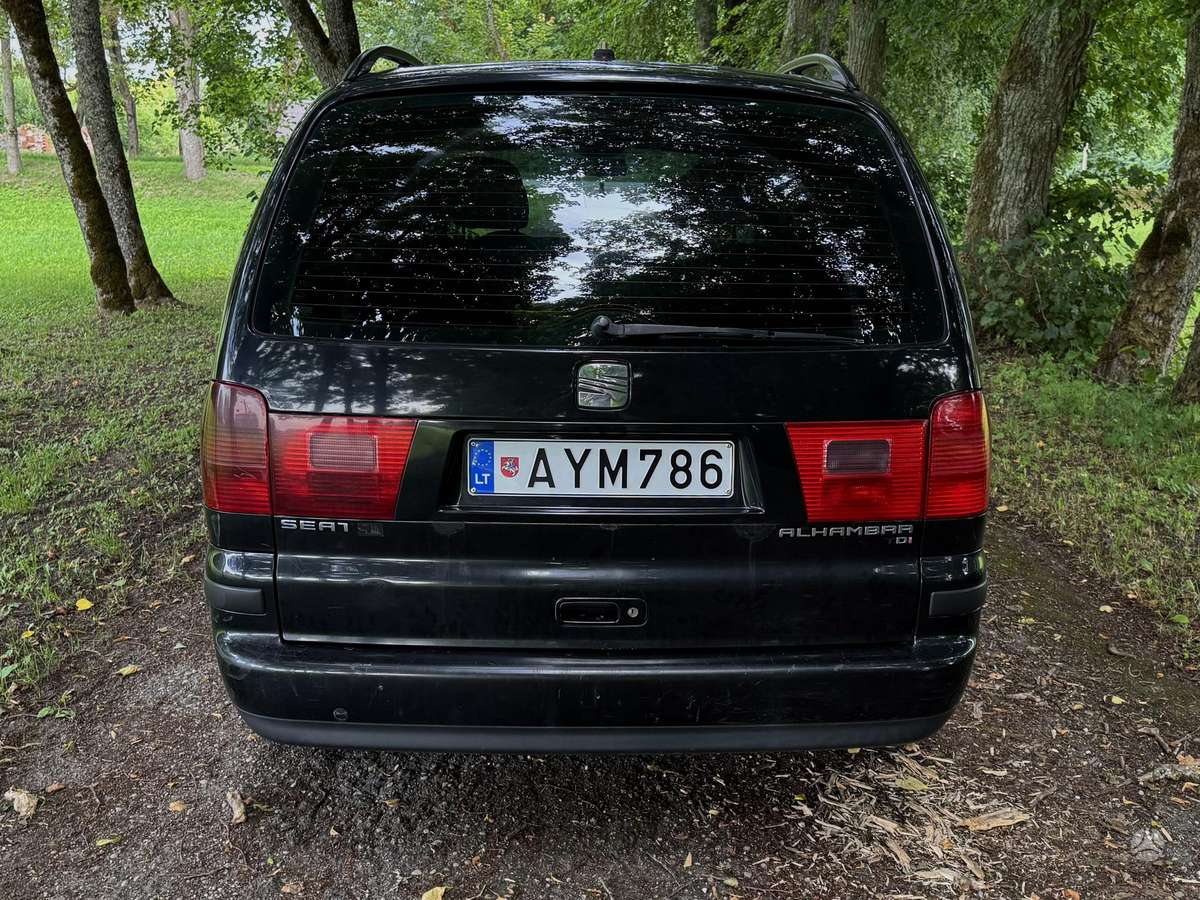 Seat Alhambra 2005 — engine 1896 cm³, 116 HP (85kW)