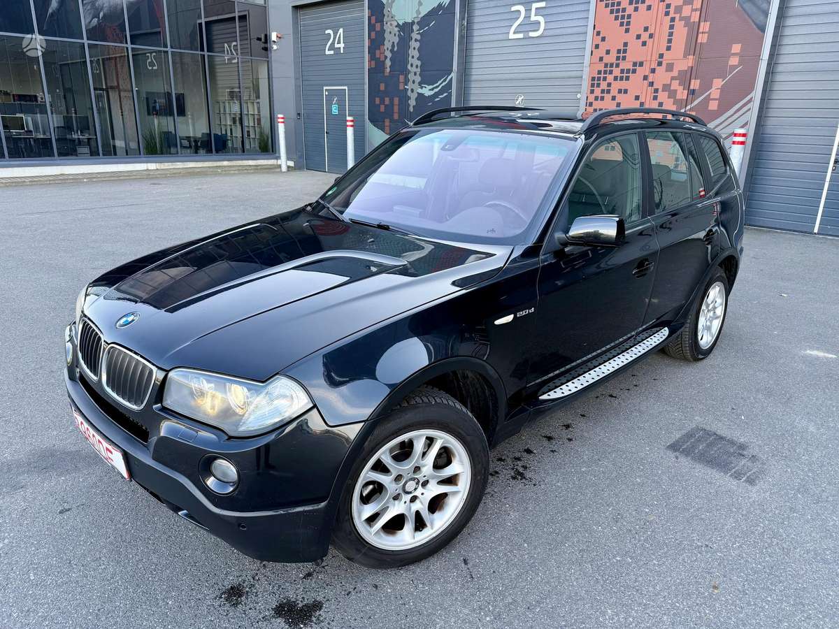 BMW X3 2008 — вигляд ззаду