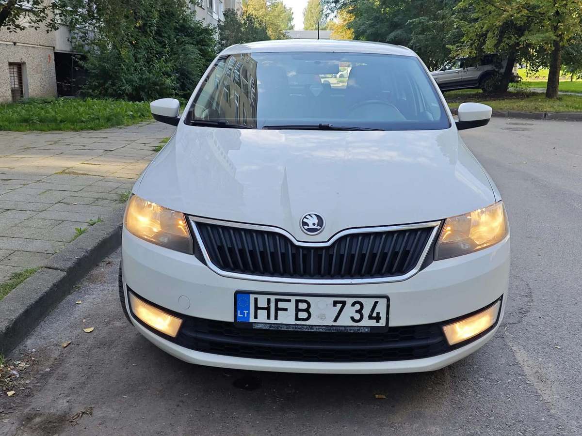 Skoda Rapid 2014 — салон