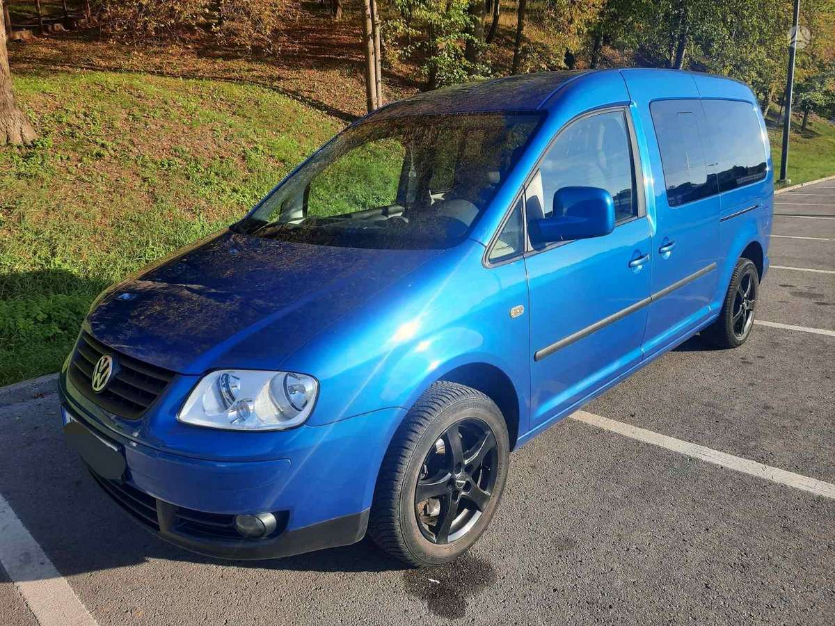 Volkswagen Caddy 2008 — вигляд ззаду