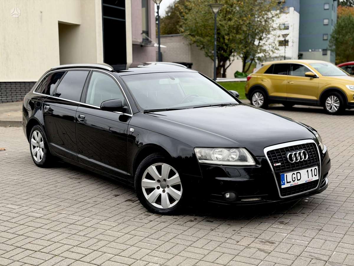 Audi A6 2008 — rear view