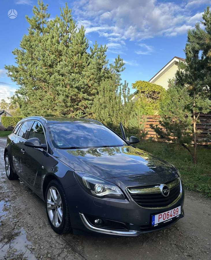 Opel Insignia 2014 — interior