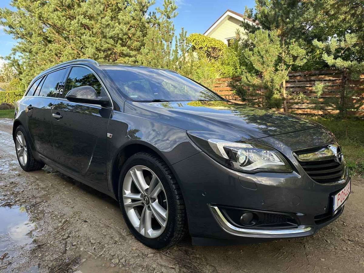 Opel Insignia 2014 — engine 1956 cm³, 163 HP (120kW)