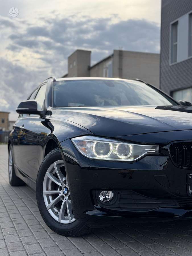 BMW 316 2014 — rear view