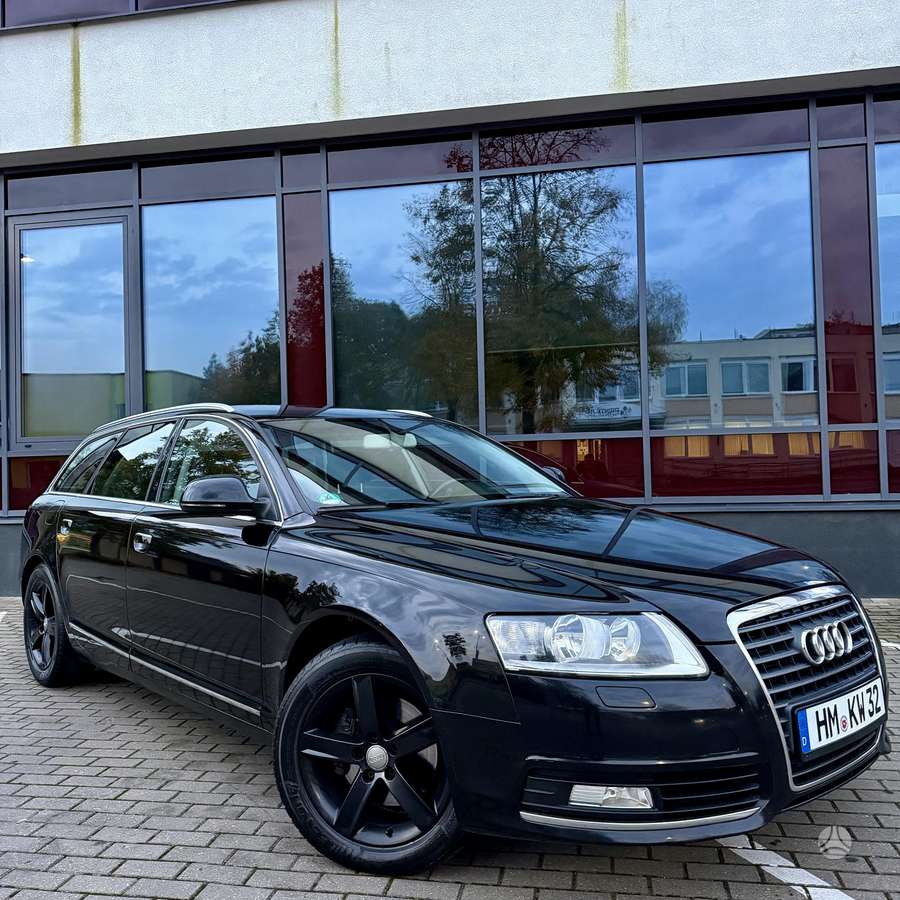 Audi A6 2010 — rear view